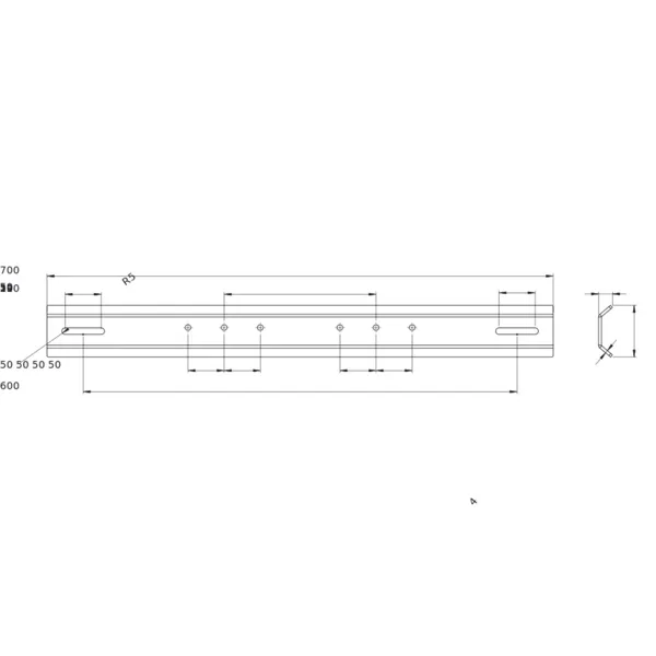 Obrázek pro LEG-7811931 Zesilující montážní prvek pro stojany CS-12S