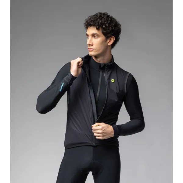 Zimní cyklistická vesta ALÉ pánská KLIMATIK K-SMART VEST - Velikost 3XL