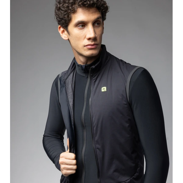 Zimní cyklistická vesta ALÉ pánská KLIMATIK K-SMART VEST - Velikost 3XL