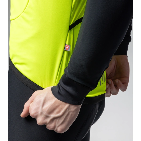 Zimní cyklistická vesta ALÉ pánská KLIMATIK  K-SMART VEST - Velikost 3XL