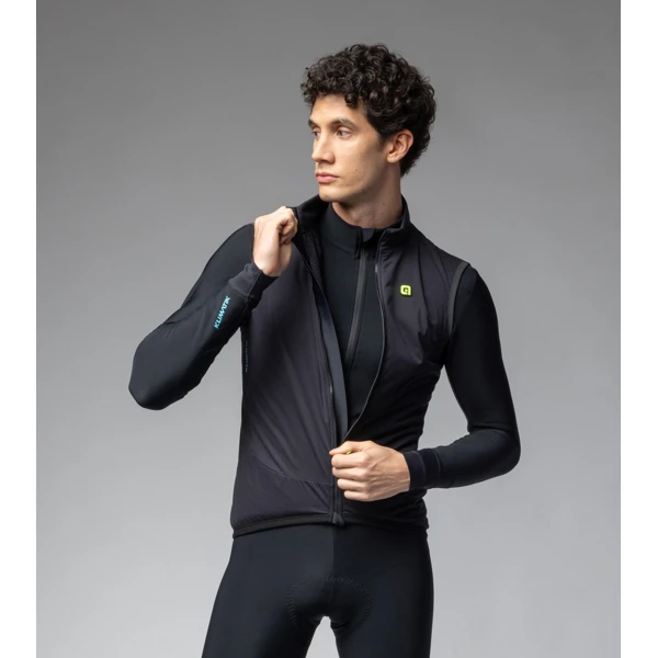 Zimní cyklistická vesta ALÉ pánská KLIMATIK K-SMART VEST - Velikost 4XL