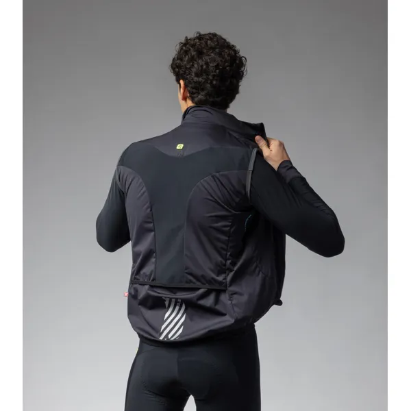 Zimní cyklistická vesta ALÉ pánská KLIMATIK K-SMART VEST - Velikost 5XL