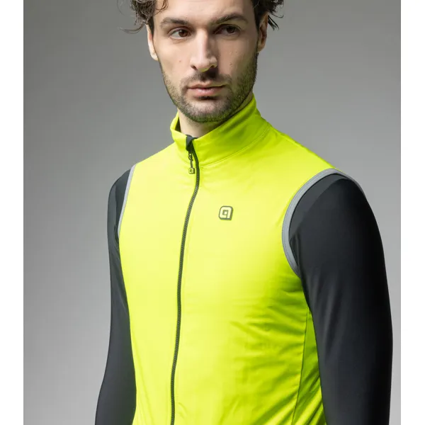 Zimní cyklistická vesta ALÉ pánská KLIMATIK  K-SMART VEST - Velikost L