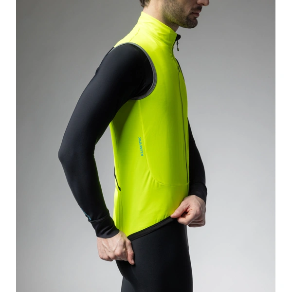 Zimní cyklistická vesta ALÉ pánská KLIMATIK  K-SMART VEST - Velikost M