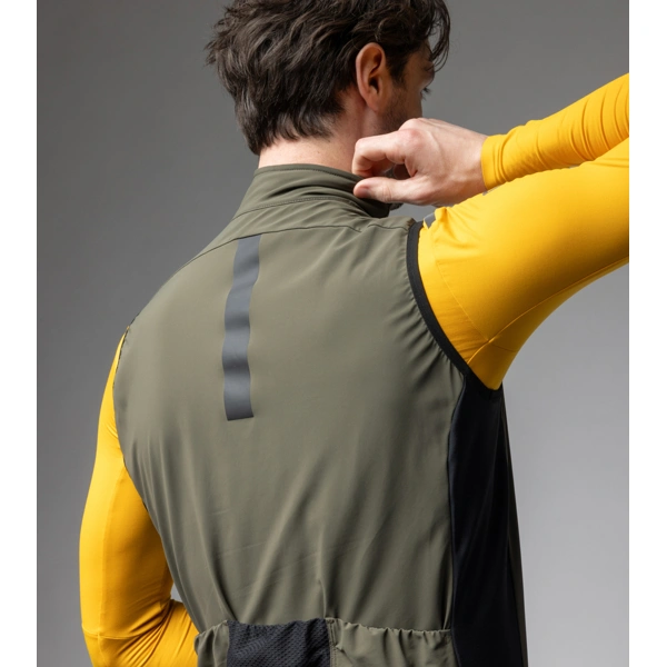 Zimní cyklistická vesta ALÉ pánská RIPARO R-EV1 - Velikost 5XL