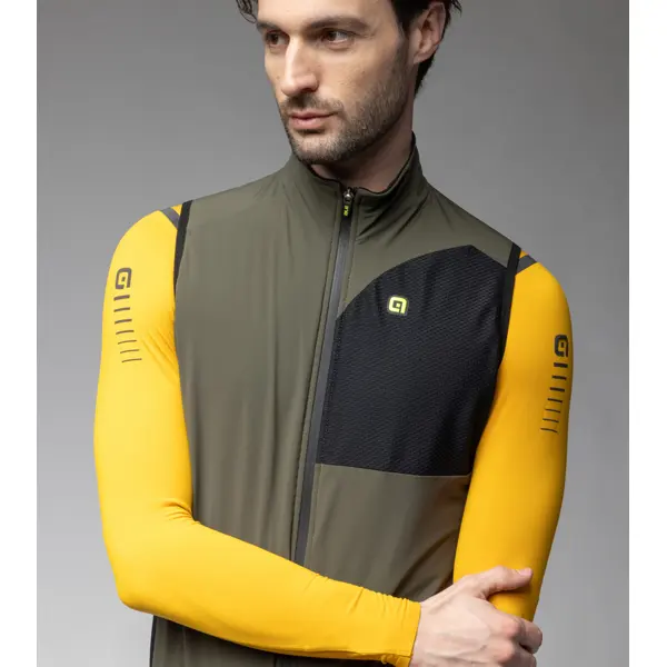 Zimní cyklistická vesta ALÉ pánská RIPARO R-EV1 - Velikost XL