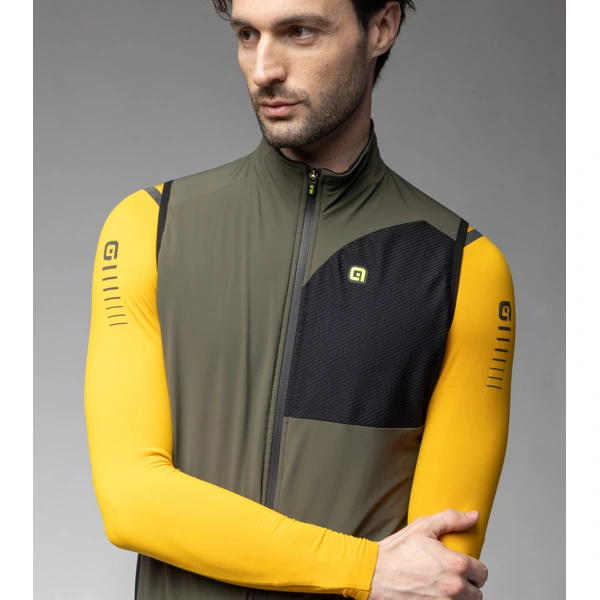 Zimní cyklistická vesta ALÉ pánská RIPARO R-EV1 - Velikost XS