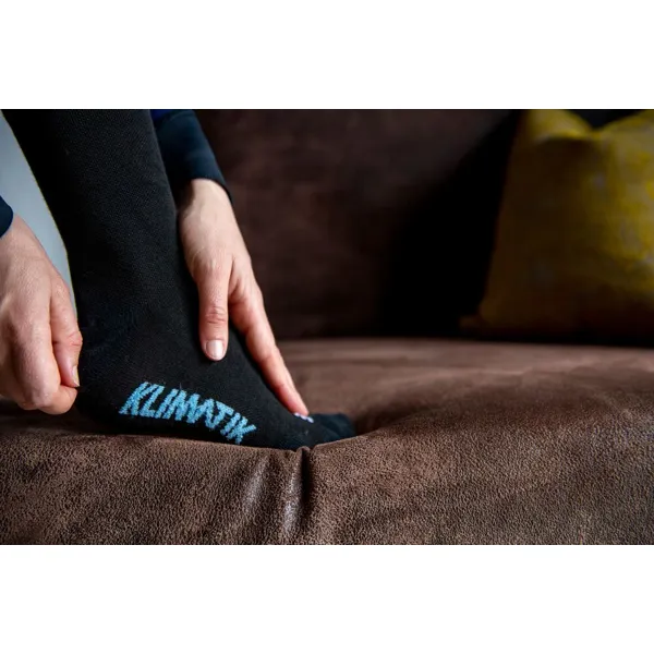 Zimní cyklistické ponožky ALÉ TEAM KLIMATIK SOCKS - Velikost M/40-43