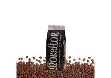 Zrnková italská káva, exkluzivní Arabica 100%, Black, 250g