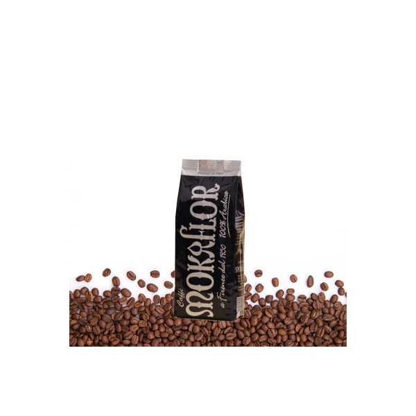 Zrnková italská káva, exkluzivní Arabica 100%, Black, 250g